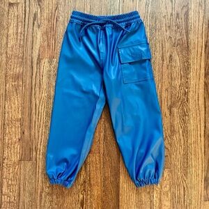Brand new Hatley rain pants. Size 3T. Navy.